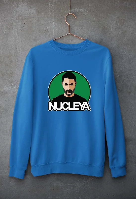 Nucleya Unisex Sweatshirt for Men/Women.666Hoodie with V-Neck Classic Versatile Hoodie with V-Neck Classic Versatile