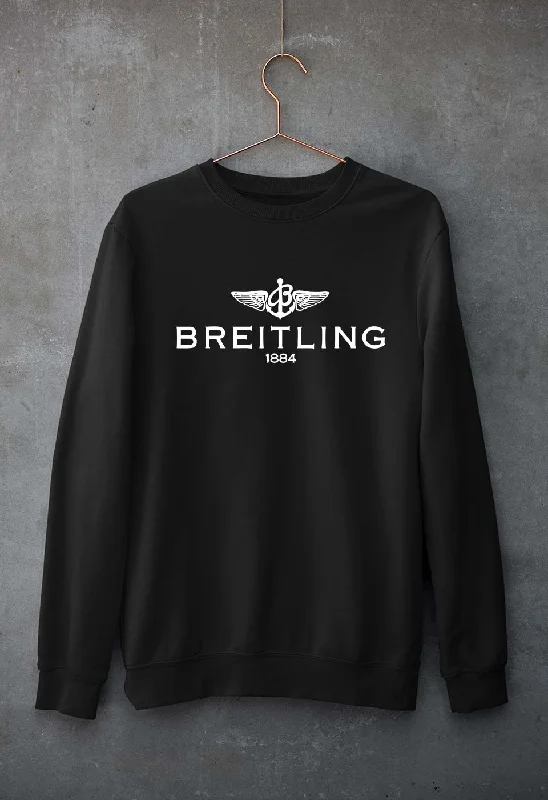 Breitling Unisex Sweatshirt for Men/Women.Hoodie with Hem Lace Feminine Delicate Hoodie with Hem Lace Feminine Delicate