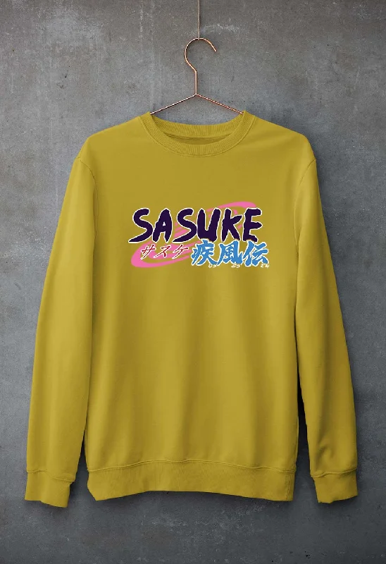 Sasuke Unisex Sweatshirt for Men/Women.Hoodie with Front Slit Layering Stylish Hoodie with Front Slit Layering Stylish