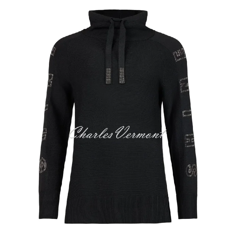 I'cona 'Shine' Diamante Sweater - Style 64263-60002-90 Knit Fabric Woven Fabric Fleece Fabric