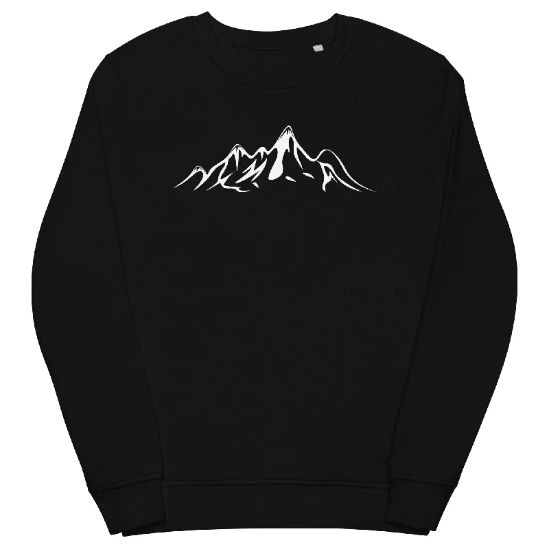 Berge (34) - Unisex Premium Organic Sweatshirt.Hoodie Crop Top Short Trendy Hoodie Crop Top Short Trendy