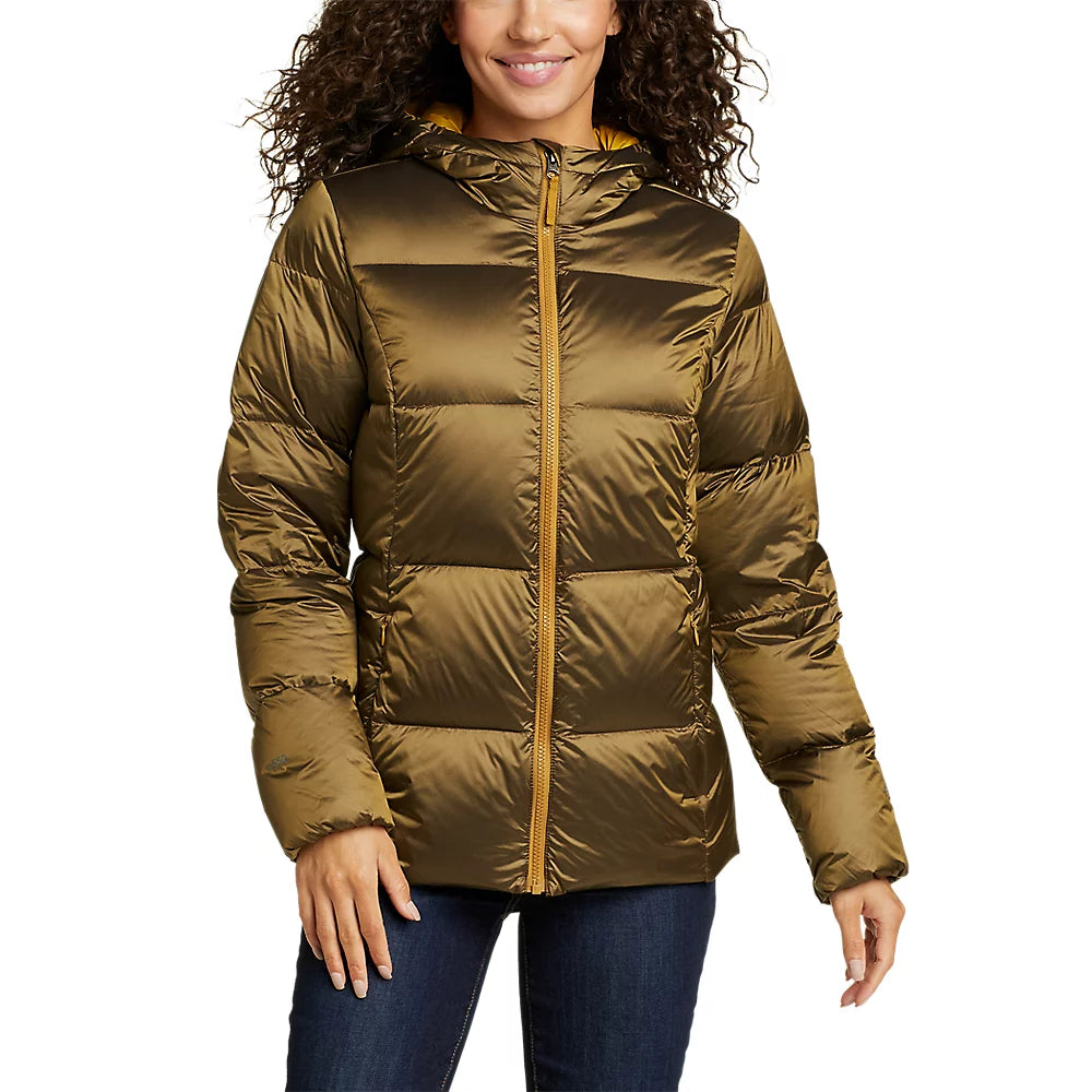 Women's Luna Peak Down Hooded Jacket Hooded Jacket Caped Jacket Shawl Collar Jacket