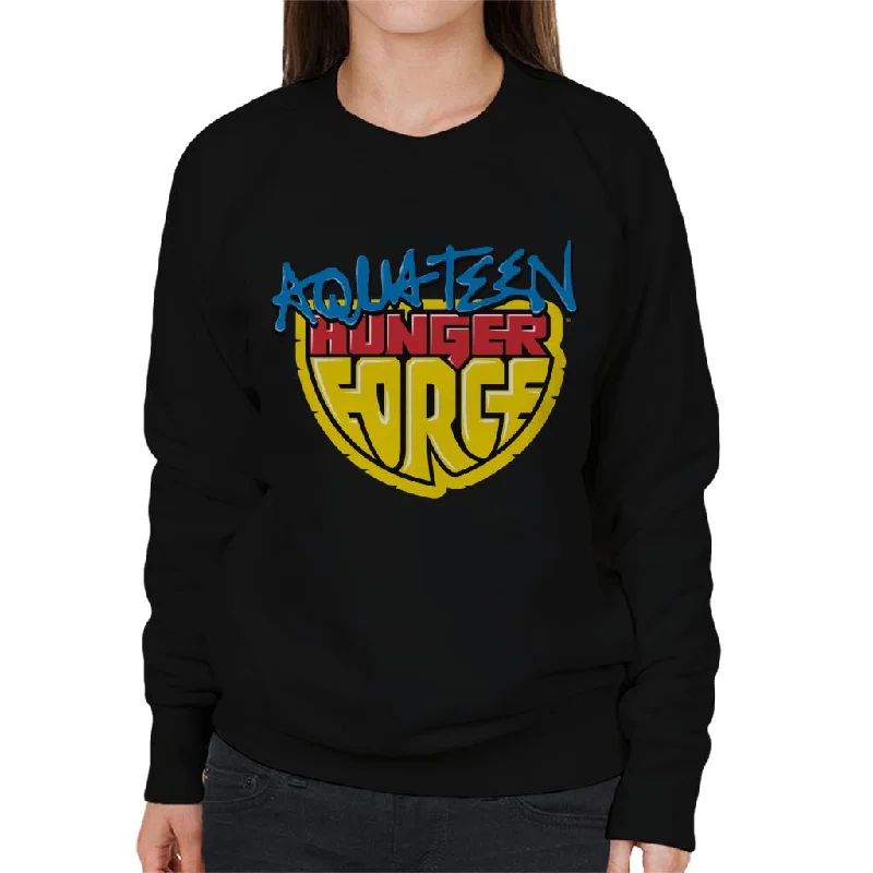 Aqua Teen Hunger Force Classic Logo Women's Sweatshirt.Hoodie with Cuffed Sleeves Snug Secure Hoodie with Cuffed Sleeves Snug Secure