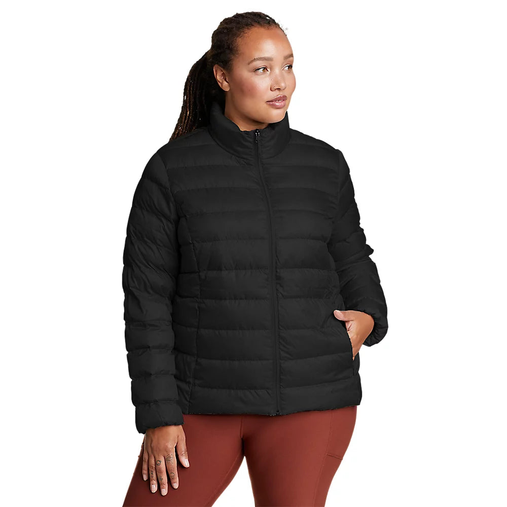 Women's CirrusLite Down Jacket Boat Neck Shawl Collar Notched Collar