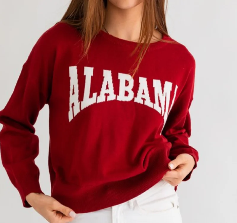 Thin knit “Alabama" sweater Lightweight Heavyweight Midweight