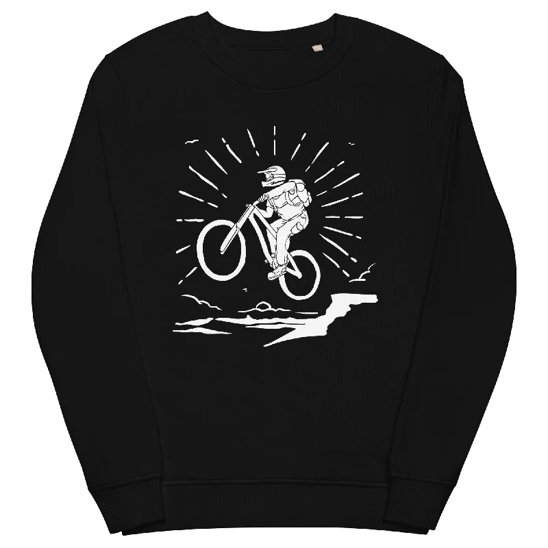 Mountainbiken - (M) - Unisex Premium Organic Sweatshirt.Hoodie with Set-In Sleeves Structured Classic Hoodie with Set-In Sleeves Structured Classic