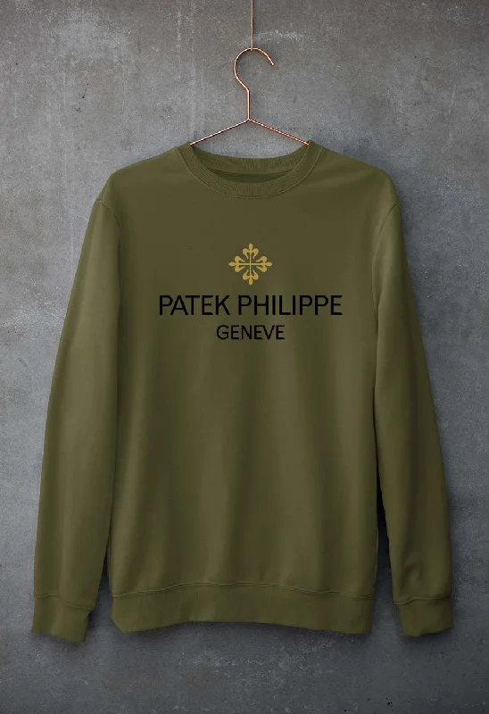 patek philippe Unisex Sweatshirt for Men/Women.Hoodie with Hem Frayed Vintage Worn Hoodie with Hem Frayed Vintage Worn