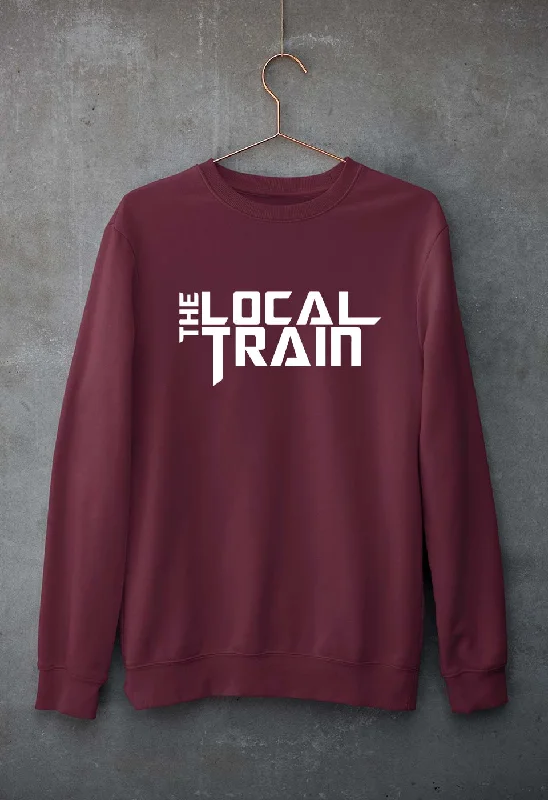 The Local Train Unisex Sweatshirt for Men/Women.Hoodie with Frayed Bohemian Relaxed Hoodie with Frayed Bohemian Relaxed