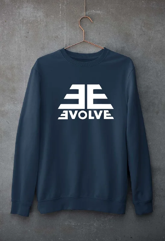 Evolve Unisex Sweatshirt for Men/Women.Hoodie with Longline Fit Extended Stylish Hoodie with Longline Fit Extended Stylish