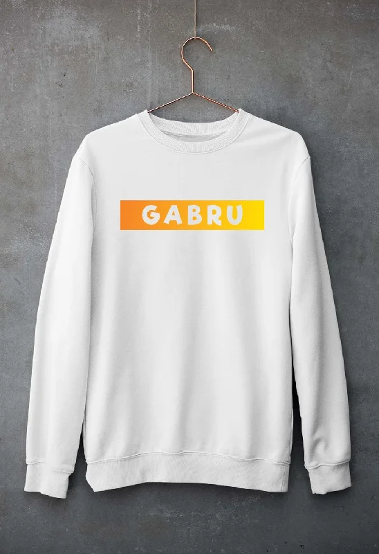 Gabru Unisex Sweatshirt for Men/Women.Hoodie with Elastic Cuffs Stretchable Comfortable Hoodie with Elastic Cuffs Stretchable Comfortable