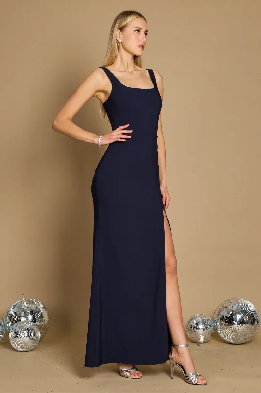 Dylan & Davids Long Formal Square Neckline Evening Dress Tunics Stylish elegant