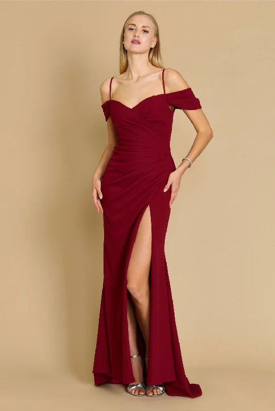 Dylan & Davids Long Formal Off The Shoulder Wrap Evening Dress Off-the-shoulder Chic Trendy