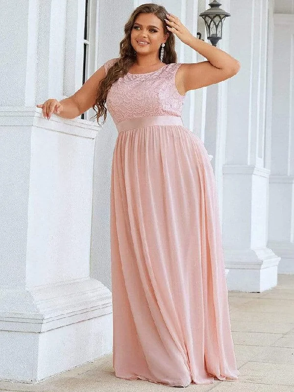 Long Formal Sleeveless Evening Dress Tunics Ceremony elegant