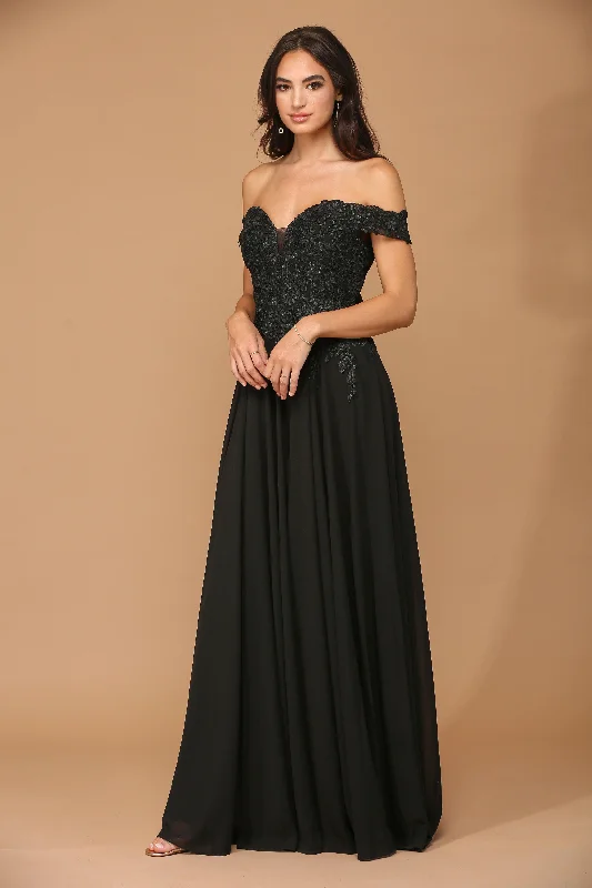 Long Off Shoulder Formal Chiffon Evening Dress Sale Tunics Silk luxurious