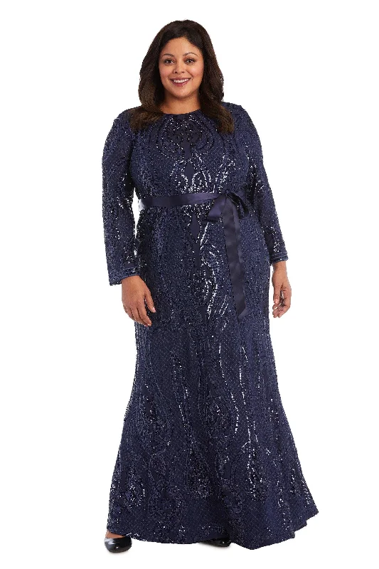 R&M Richards 5726W Long Plus Size Evening Dress Sale Tunics Exclusive limited