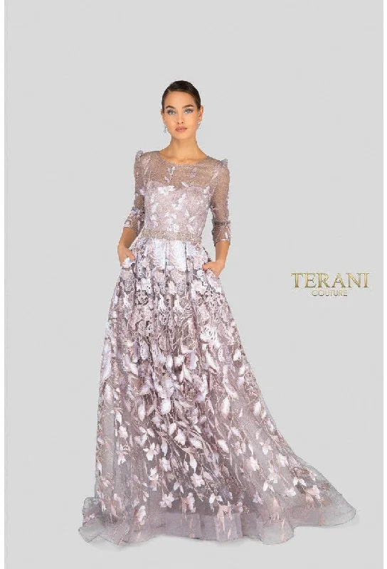 Terani Couture 1913M9408 Long Formal Evening Dress Tunics Stylish elegant