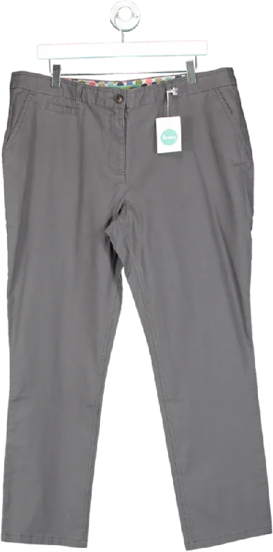 Boden Grey Ankle Skimmer Chino Trousers UK 18 Trousers Top Rated