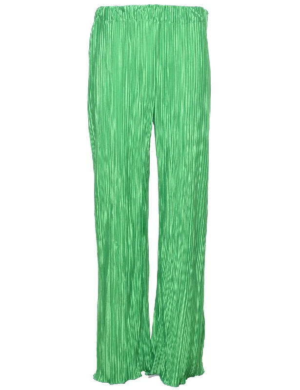 Green Trousers - W26 L31 Trousers Mesh Breathable