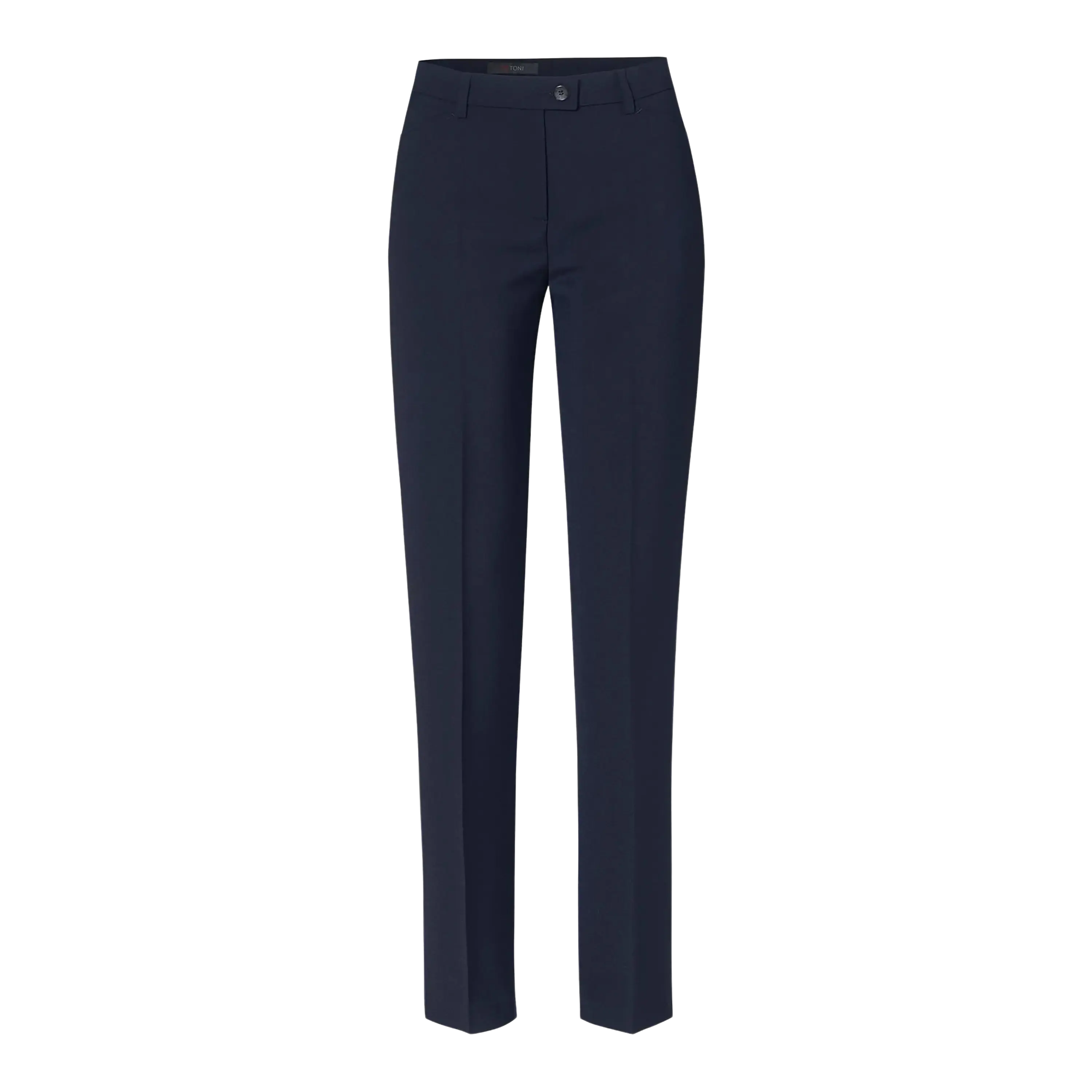 Toni Trousers Classic Trouser in Dark Blue Trousers Silk Elegant