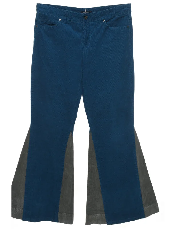 Tommy Hilfiger Flared Corduroy Trousers - W33 L30 Trousers practical durable