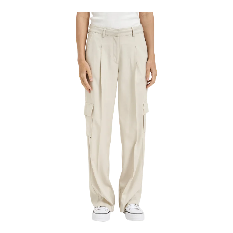 Smith & Soul Wide Leg Cargo Trousers Trousers Wedding White